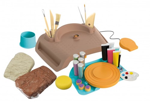Buki pottenbakkerij studio elektrisch creatief speelgoed voor kinderen-2