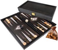 Philos jeu de Backgammon Cassette Skariana Petit jeu de voyage-3