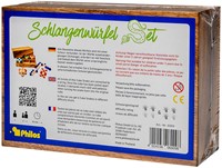 Philos Slangen Kubus Set, in Houten doos (6-2
