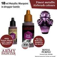 The Army Painter peinture acrylique Air Royal Purple 18 ml miniatures violettes-2