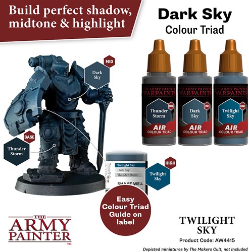 The Army Painter acrylverf blauw modelbouw verf 18ml-3