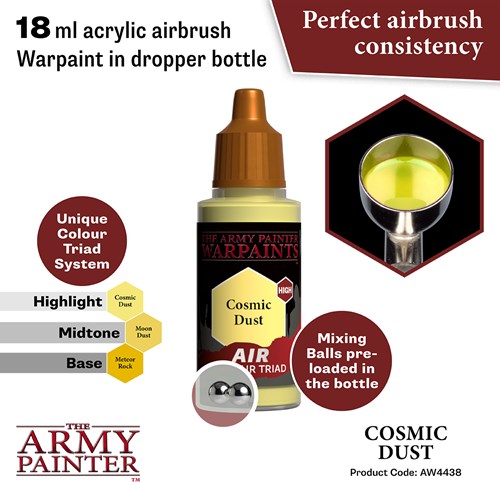 The Army Painter acrylverf geel hobbyverf Cosmic Dust 30g-2
