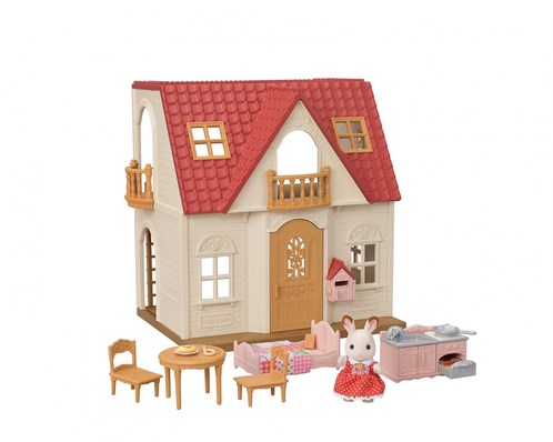 Sylvanian Families maison de poupée starter avec accessoires et lapin-2