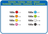 Aquabeads knutsel navulling kralenpakket - 800 stuks multi kleur-3