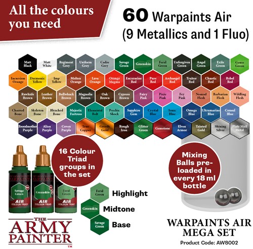 The Army Painter Warpaints Air Mega Set-2