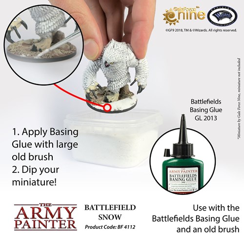 The Army Painter matériau de base neige pour miniatures et dioramas-3