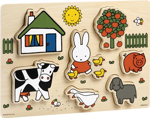 Houten Puzzel Nijntje Chunky, 7st.-2