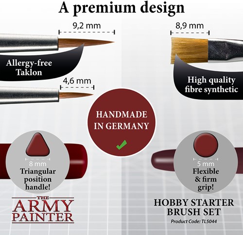 The Army Painter Hobby Starter Brush Set-3