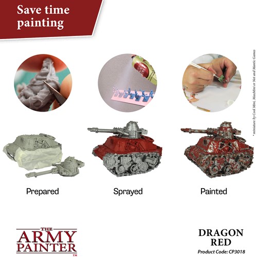 The Army Painter Colour Primer - Dragon Red-2