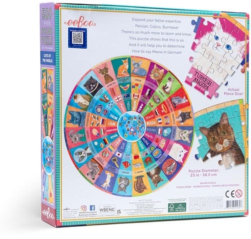 eeBoo Cats of the World (500)-2