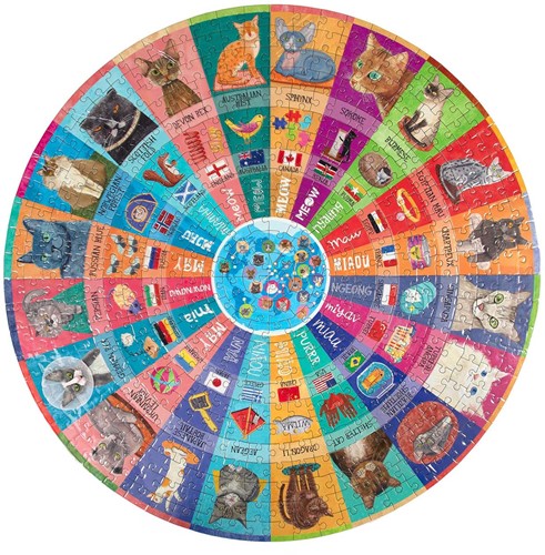 eeBoo Cats of the World (500)-3