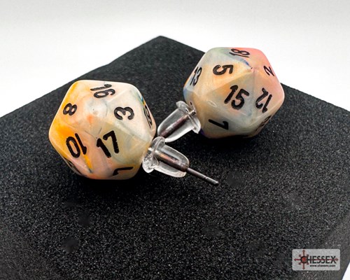 Chessex boucles d'oreilles jouet Festive Circus Mini-Poly D coloré-2