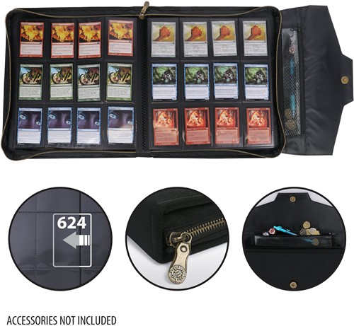 Enhance Gaming Tabletop Trading Card Album Zwart-3