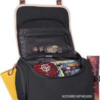 Enhance Gaming Designer Edition Full Size Trading Card Storage Box Backpack - Black-3