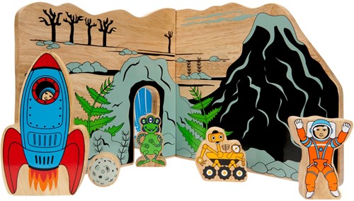 Lanka Kade jouet en bois Jurassic Toy World set de dinosaures-3