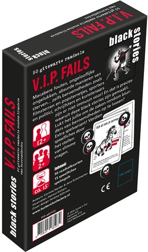 Tucker's Fun Factory black stories jeu V.I.P. Fails jeu de cartes-2