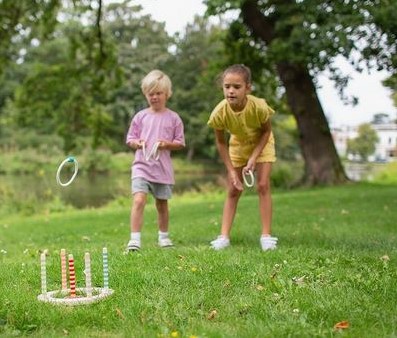 BS Toys Houten Ringwerpspel met Strepen, 7dlg.-3