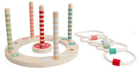 BS Toys Houten Ringwerpspel met Strepen, 7dlg.-2