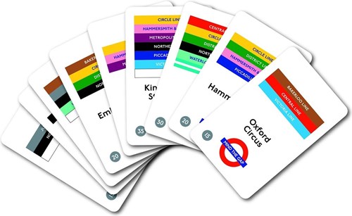 Gibsons jeu de cartes Mind the Gap - jeu Métro de Londres-3