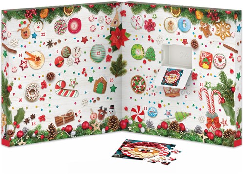 Eurographics calendrier de l'Avent puzzle Noël - 24 puzzles - 50 pièces-3