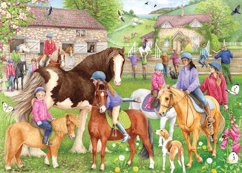 Falcon Legpuzzzel - Riding School, 1000st.-2