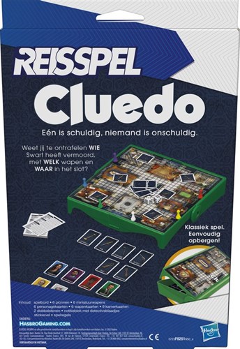 Hasbro Cluedo reisspel - compact gezelschapsspel voor onderweg-2