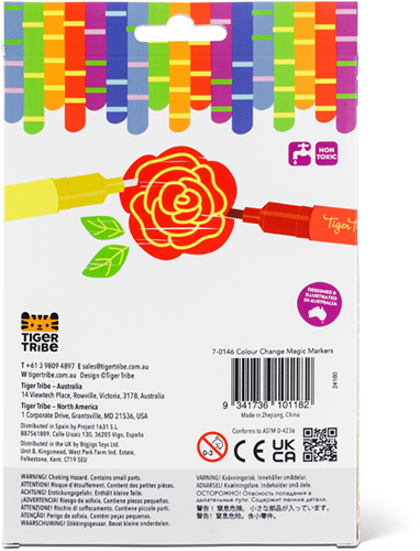 Tiger Tribe kleur veranderende stiften magic markers voor kinderen-2