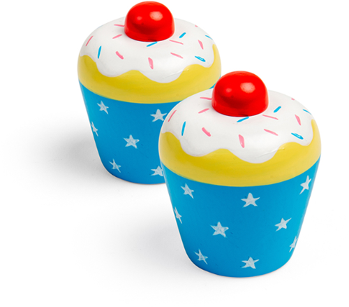 Bigjigs Houten Speelgoed Cupcake-3