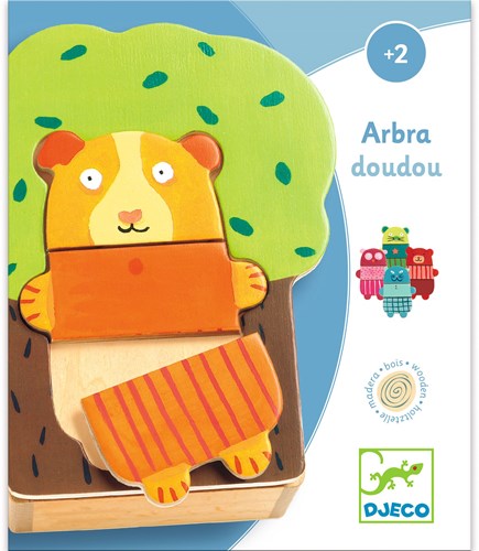 Djeco Cuddly Tree - 15 pieces