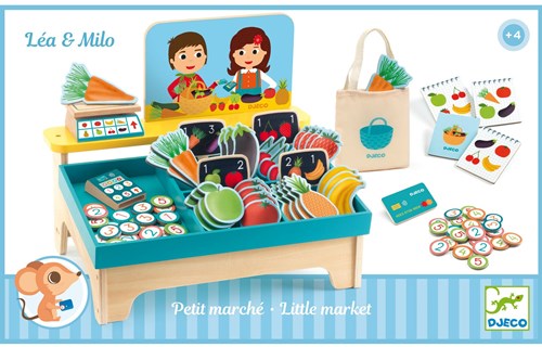Djeco JEUX D'IMITATION - JOUR APRES JOUR Petit marché - FSC 100%