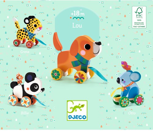 Djeco PREMIER ÂGE - BABY COULEURS Lou - FSC 100%