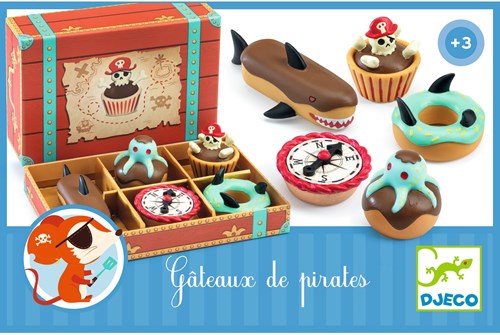 Djeco JEUX D'IMITATION - GOURMANDISES Gâteaux de pirates