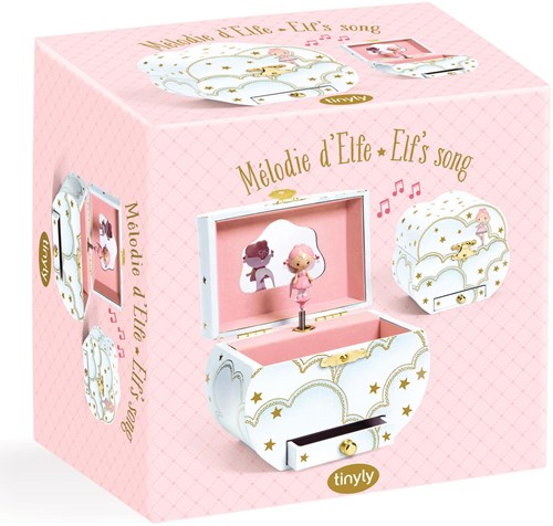 Djeco LITTLE BIG ROOM - BOÎTES A MUSIQUE Mélodie d’Elfe - FSC MIX