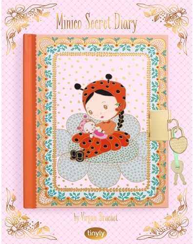 Djeco MONDE IMAGINAIRE - TINYLY Carnet secret Minico - FSC MIX
