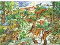 Djeco Discover the Dinosaurs - 100 pieces