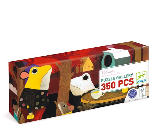 Djeco PUZZLES - PUZZLES GALLERY Volcania  - 350 pcs - FSC MIX