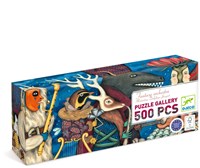 Djeco PUZZLES - PUZZLES GALLERY Fantasy orchestra - 500 pcs - FSC MIX