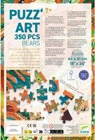 Djeco PUZZLES - PUZZ'ART Bears - 350 pcs - FSC MIX