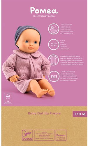 Djeco POMEA COLLECTION - BABY POMEA Dahlia Purple