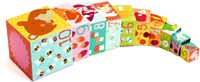 Djeco PREMIER ÂGE - BABY COULEURS 10 cubes Forêt - FSC MIX