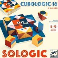 Djeco JEUX - SOLOGIC Cubologic 16 - FSC 100%