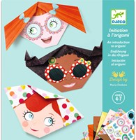 Djeco LES PETITS CADEAUX DES GRANDS - ORIGAMI Frimousses - FSC MIX