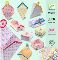 Djeco LES PETITS CADEAUX DES GRANDS - ORIGAMI Petites boîtes - FSC MIX