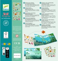 Djeco LES PETITS CADEAUX DES GRANDS - STICKERS Les aventures en mer - FSC MIX