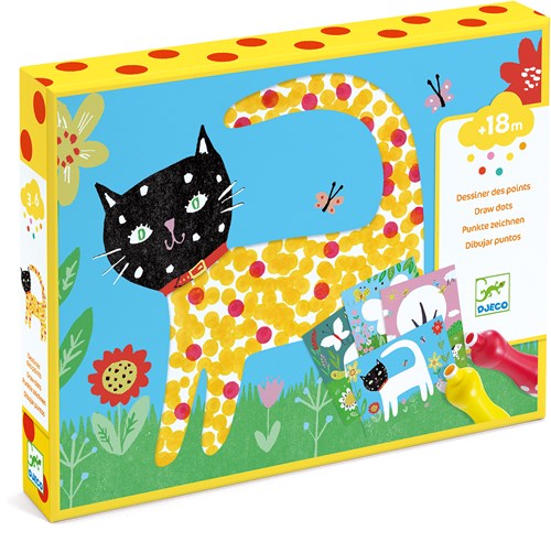 Djeco LES PETITS - PEINTURE A petits points - FSC MIX