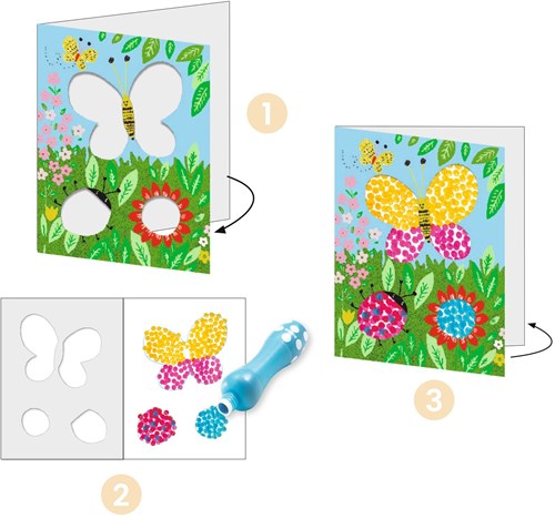 Djeco LES PETITS - PEINTURE A petits points - FSC MIX