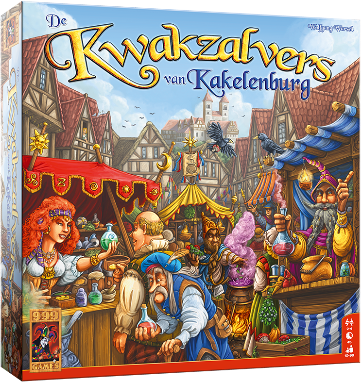 999 Games Bordspel Kwakzalvers Kakelenburg 10+ kopen?