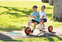 Eduplay taxi véhicule éducatif pour enfants - orange blanc-3