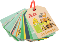 Tiger Tribe cartes éducatives alphabet animaux - cartes d'apprentissage ABC-2