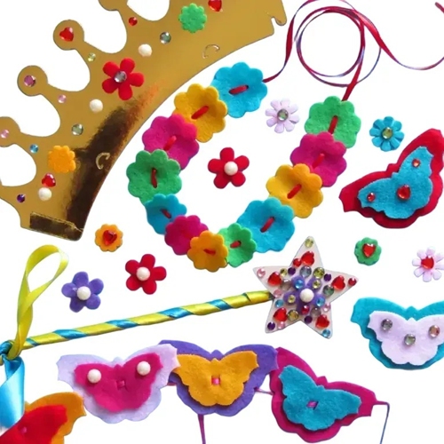 Buttonbag Flower Fairy knutselset - creatief speelgoed voor kinderen-2